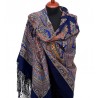 PAVLOVO POSAD RUSSIAN SHAWL 148x148 cm 58x58" 100% Wool Scarf Wrap 1290-14