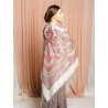 PAVLOVO POSAD RUSSIAN SHAWL 148x148 cm 58x58" 100% Wool Scarf Wrap 1290-2