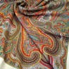 PAVLOVO POSAD RUSSIAN SHAWL 148x148 cm 58x58" 100% Wool Scarf Wrap 1292-1