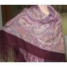 PAVLOVO POSAD RUSSIAN SHAWL 148x148 cm 58x58" 100% Wool Scarf Wrap 1292-7