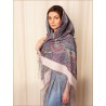 PAVLOVO POSAD RUSSIAN SHAWL 148x148 cm 58x58" 100% Wool Scarf Wrap 1292-2