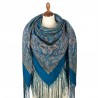 PAVLOVO POSAD RUSSIAN SHAWL 148x148 cm 58x58" 100% Wool Scarf Wrap 1539-12