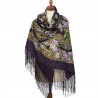 PAVLOVO POSAD RUSSIAN SHAWL 148x148 cm 58x58" 100% Wool Scarf Wrap 1704-15