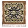 PAVLOVO POSAD RUSSIAN SHAWL 148x148 cm 58x58" 100% Wool Scarf Wrap 1704-16