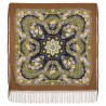 PAVLOVO POSAD RUSSIAN SHAWL 148x148 cm 58x58" 100% Wool Scarf Wrap 1704-16