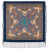 PAVLOVO POSAD RUSSIAN SHAWL 148x148 cm 58x58" 100% Wool Scarf Wrap 1703-14