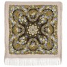 PAVLOVO POSAD RUSSIAN SHAWL 148x148 cm 58x58" 100% Wool Scarf Wrap 1704-2