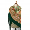 PAVLOVO POSAD RUSSIAN SHAWL 148x148 cm 58x58" 100% Wool Scarf Wrap 1722-9