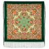 PAVLOVO POSAD RUSSIAN SHAWL 148x148 cm 58x58" 100% Wool Scarf Wrap 1722-9