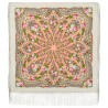 PAVLOVO POSAD RUSSIAN SHAWL 148x148 cm 58x58" 100% Wool Scarf Wrap 1744-2