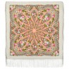 PAVLOVO POSAD RUSSIAN SHAWL 148x148 cm 58x58" 100% Wool Scarf Wrap 1744-2