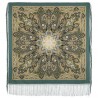 PAVLOVO POSAD RUSSIAN SHAWL 148x148 cm 58x58" 100% Wool Scarf Wrap 1757-12