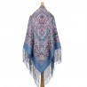 PAVLOVO POSAD RUSSIAN SHAWL 148x148 cm 58x58" 100% Wool Scarf Wrap 1781-1