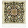 PAVLOVO POSAD RUSSIAN SHAWL 148x148 cm 58x58" 100% Wool Scarf Wrap 1798-2