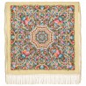 PAVLOVO POSAD RUSSIAN SHAWL 148x148 cm 58x58" 100% Wool Scarf Wrap 1816-1