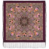 PAVLOVO POSAD RUSSIAN SHAWL 148x148 cm 58x58" 100% Wool Scarf Wrap 1845-8