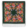 PAVLOVO POSAD RUSSIAN SHAWL 148x148 cm 58x58" 100% Wool Scarf Wrap 235-10