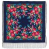 PAVLOVO POSAD RUSSIAN SHAWL 148x148 cm 58x58" 100% Wool Scarf Wrap 235-14