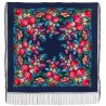 PAVLOVO POSAD RUSSIAN SHAWL 148x148 cm 58x58" 100% Wool Scarf Wrap 235-14
