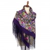 PAVLOVO POSAD RUSSIAN SHAWL 148x148 cm 58x58" 100% Wool Scarf Wrap 1731-15