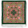 PAVLOVO POSAD RUSSIAN SHAWL 148x148 cm 58x58" 100% Wool Scarf Wrap 341-29
