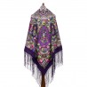 PAVLOVO POSAD RUSSIAN SHAWL 148x148 cm 58x58" 100% Wool Scarf Wrap 1731-15