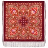 PAVLOVO POSAD RUSSIAN SHAWL 148x148 cm 58x58" 100% Wool Scarf Wrap 341-6