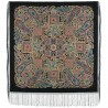 PAVLOVO POSAD RUSSIAN SHAWL 148x148 cm 58x58" 100% Wool Scarf Wrap 356-19