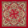 PAVLOVO POSAD RUSSIAN SHAWL 148x148 cm 58x58" 100% Wool Scarf Wrap 377-5