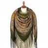 PAVLOVO POSAD RUSSIAN SHAWL 148x148 cm 58x58" 100% Wool Scarf Wrap 970-10