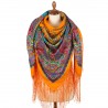 PAVLOVO POSAD RUSSIAN SHAWL 148x148 cm 58x58" 100% Wool Scarf Wrap 970-2