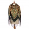 PAVLOVO POSAD RUSSIAN SHAWL 148x148 cm 58x58" 100% Wool Scarf Wrap 992-10