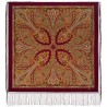 PAVLOVO POSAD RUSSIAN SHAWL 148x148 cm 58x58" 100% Wool Scarf Wrap 992-6