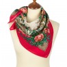 PAVLOVO POSAD RUSSIAN SHAWL 72x72 cm 28x28" 100% Wool Scarf 1756-5