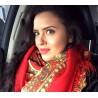 PAVLOVO POSAD RUSSIAN SHAWL 146x146 cm 57x57" 100% Wool Scarf Wrap Silk Fringe 1496-5