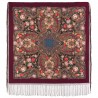 PAVLOVO POSAD RUSSIAN SHAWL 148x148 cm 58x58" 100% Wool Scarf Wrap 1760-6