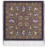 PAVLOVO POSAD RUSSIAN SHAWL 148x148 cm 58x58" 100% Wool Scarf Wrap 1815-15