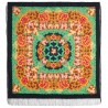 PAVLOVO POSAD RUSSIAN SHAWL 146x146 cm 57x57" 100% Wool Scarf Wrap Silk Fringe 1813-14
