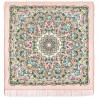 PAVLOVO POSAD RUSSIAN SHAWL 146x146 cm 57x57" 100% Wool Scarf Wrap Silk Fringe 1868-3