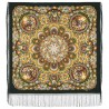 PAVLOVO POSAD RUSSIAN SHAWL 148x148 cm 58x58" 100% Wool Scarf Wrap 1838-10