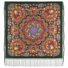 PAVLOVO POSAD RUSSIAN SHAWL 148x148 cm 58x58" 100% Wool Scarf Wrap 1838-9