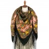 PAVLOVO POSAD RUSSIAN SHAWL 148x148 cm 58x58" 100% Wool Scarf Wrap 1025-10