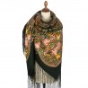 PAVLOVO POSAD RUSSIAN SHAWL 148x148 cm 58x58" 100% Wool Scarf Wrap 1025-10