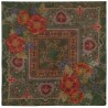 PAVLOVO POSAD RUSSIAN SHAWL 115x115 cm 46x46" EXTRAFINE 100% WOOL Scarf Wrap No Woolen Fringe 10465-9