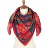 PAVLOVO POSAD RUSSIAN SHAWL 115x115 cm 46x46" EXTRAFINE 100% WOOL Scarf Wrap No Woolen Fringe 10691-5