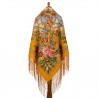 PAVLOVO POSAD RUSSIAN SHAWL 148x148 cm 58x58" 100% Wool Scarf Wrap 362-2
