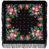 AUTHENTIC PAVLOVO POSAD SHAWL RUSSIAN SCARF 100% WOOL KERCHIEF 89x89 cm 1317-18