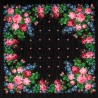 AUTHENTIC PAVLOVO POSAD SHAWL RUSSIAN SCARF 100% WOOL KERCHIEF 89x89 cm 1317-18
