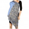 PAVLOVO POSAD SHAWL RUSSIAN 100% WOOL 200 cm WRAP SCARF with tassels 1156-63