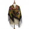 PAVLOVO POSAD RUSSIAN SHAWL 148x148 cm 58x58" 100% Wool Scarf Wrap 362-23